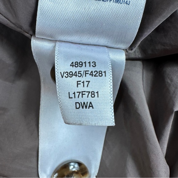 Women’s Lands End  Full Zip Hooded Quilted Puffer Coat Size: Xs color Brown - Picture 11 of 13